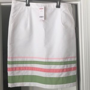 Preppy summer skirt
